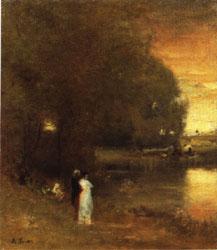 George Inness Over the River Sweden oil painting art